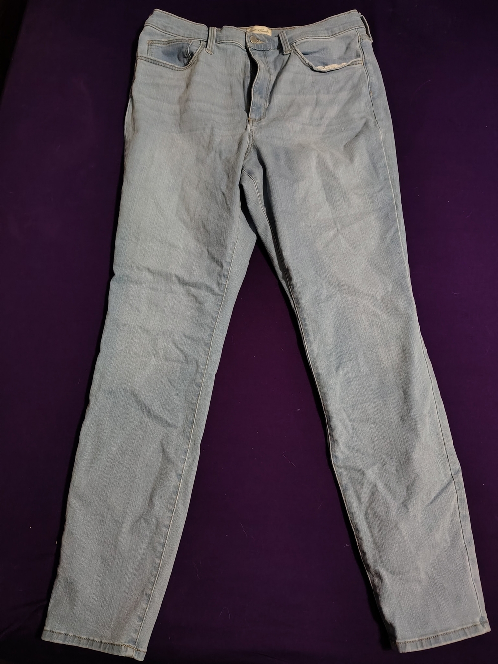 Universal Thread Light Wash Skinny Jeans High Rise
